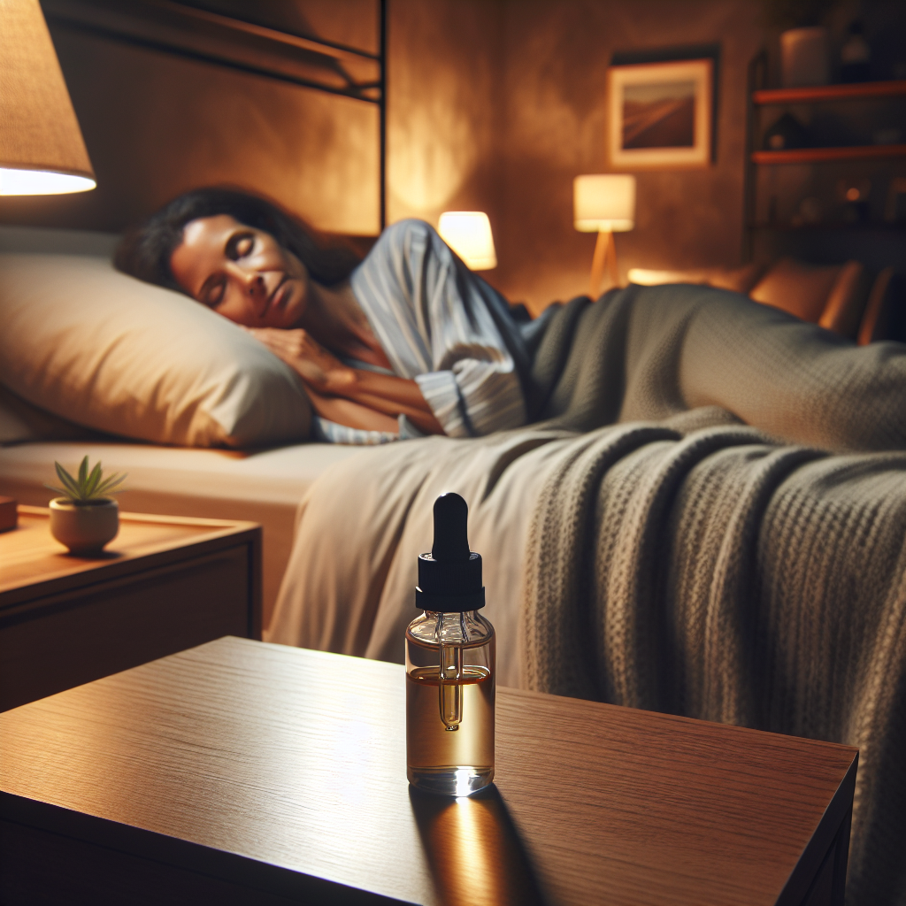 Die Schlafqualität mit CBD-Öl